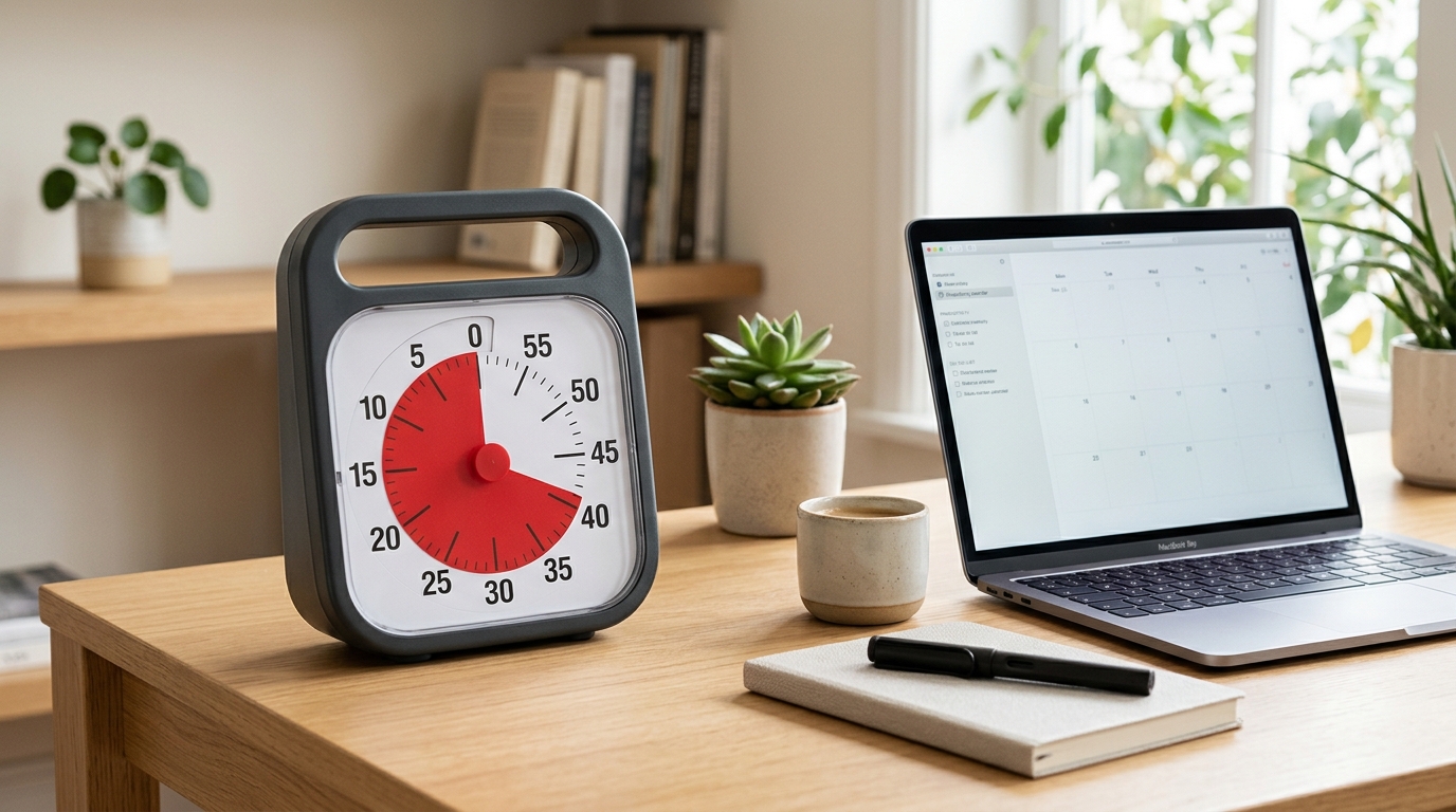 Time Timer PLUS Review: The Visual Timer That Transforms ADHD Time Management